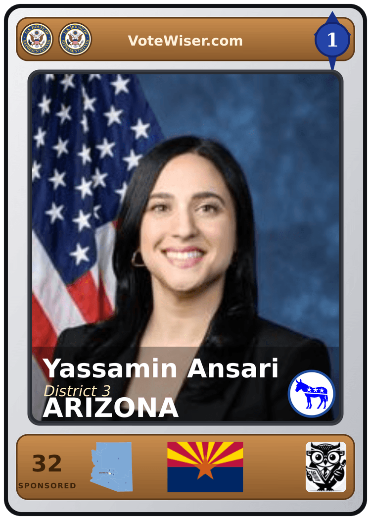 Yassamin Ansari trading card