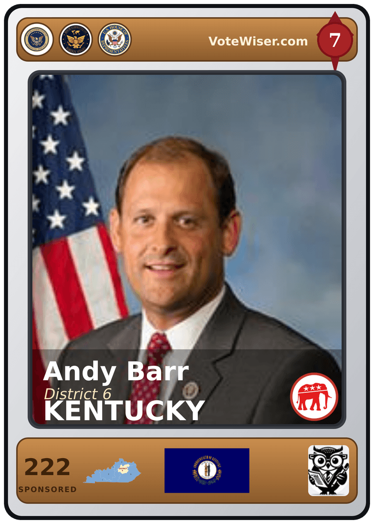 Andy Barr trading card