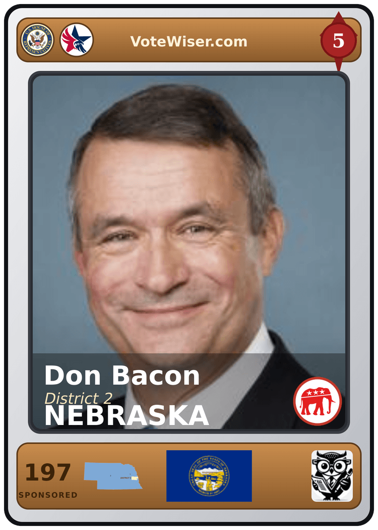 Don Bacon trading card