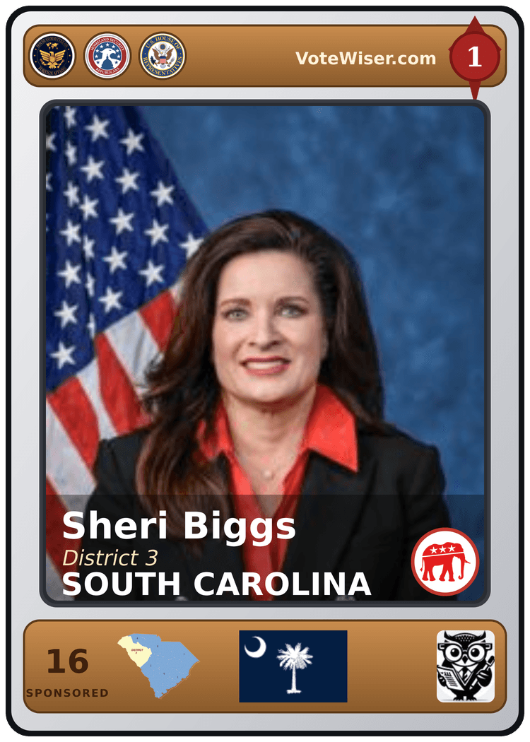 Sheri Biggs trading card