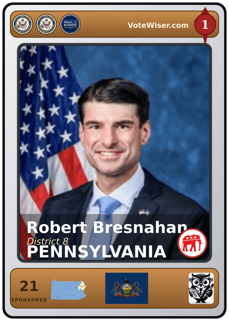 Robert P. Bresnahan, Jr. trading card