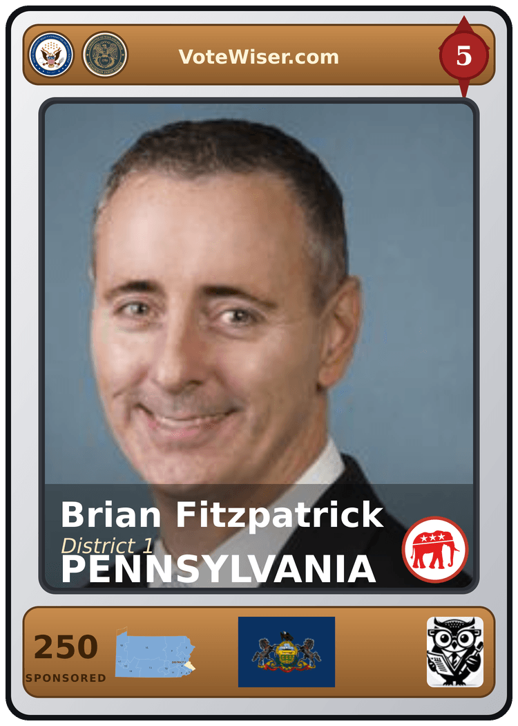 Brian K. Fitzpatrick trading card