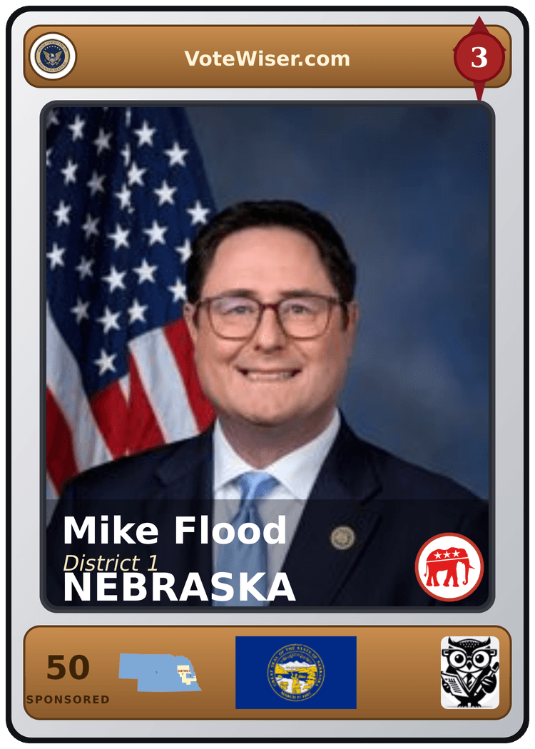Mike Flood trading card