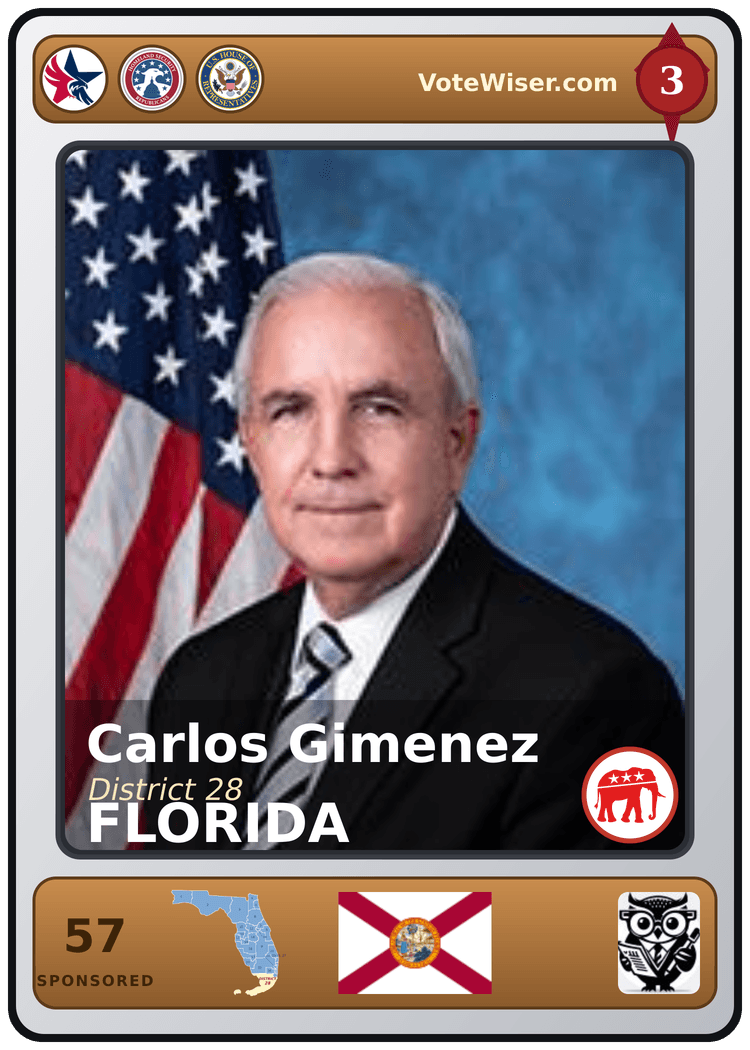 Carlos A. Gimenez trading card