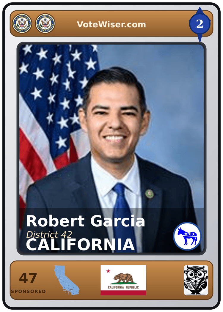 Robert Garcia trading card
