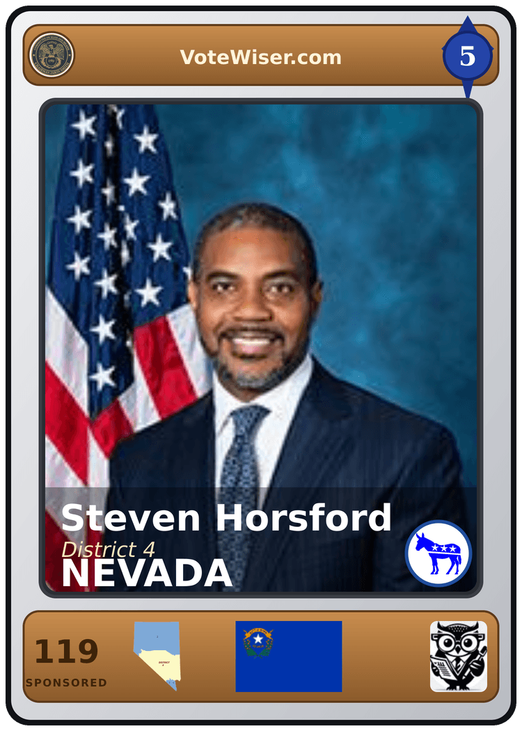 Steven Horsford trading card