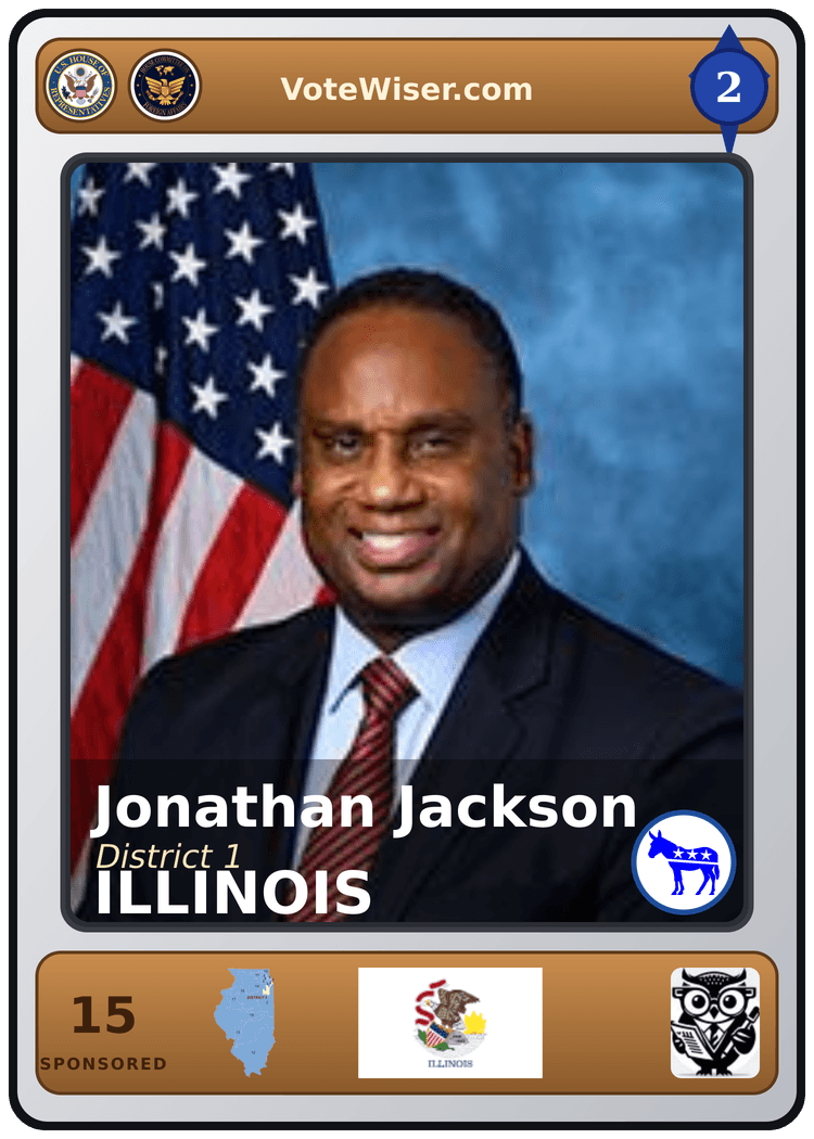 Jonathan L. Jackson trading card