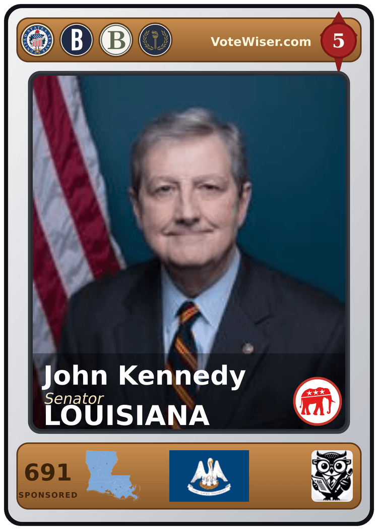 John Kennedy trading card