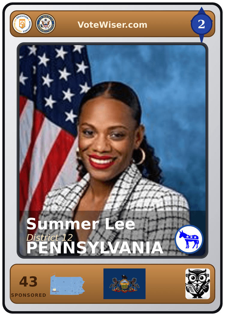 Summer L. Lee trading card