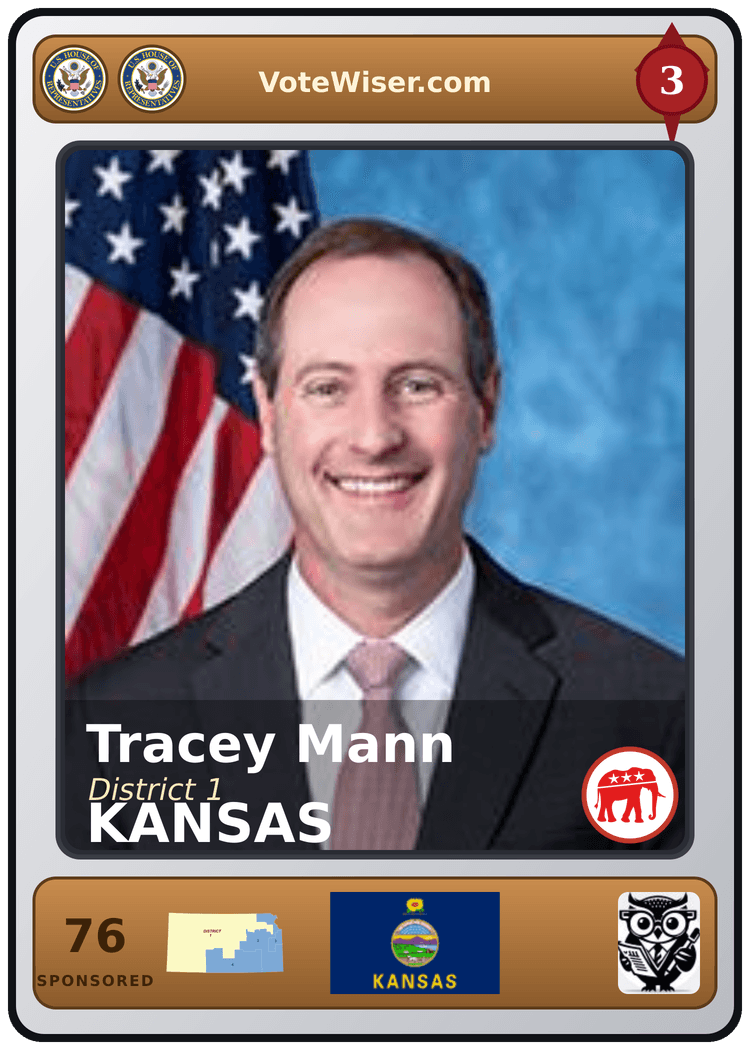 Tracey Mann trading card