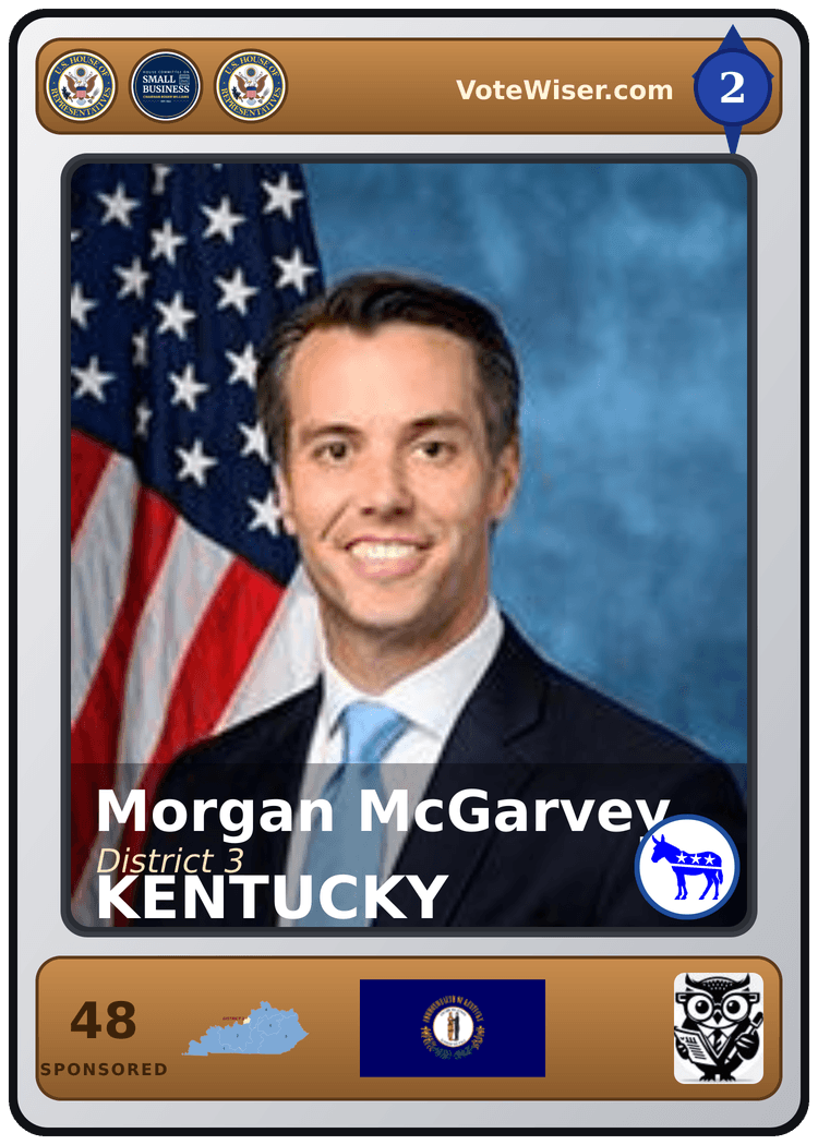 Morgan McGarvey trading card