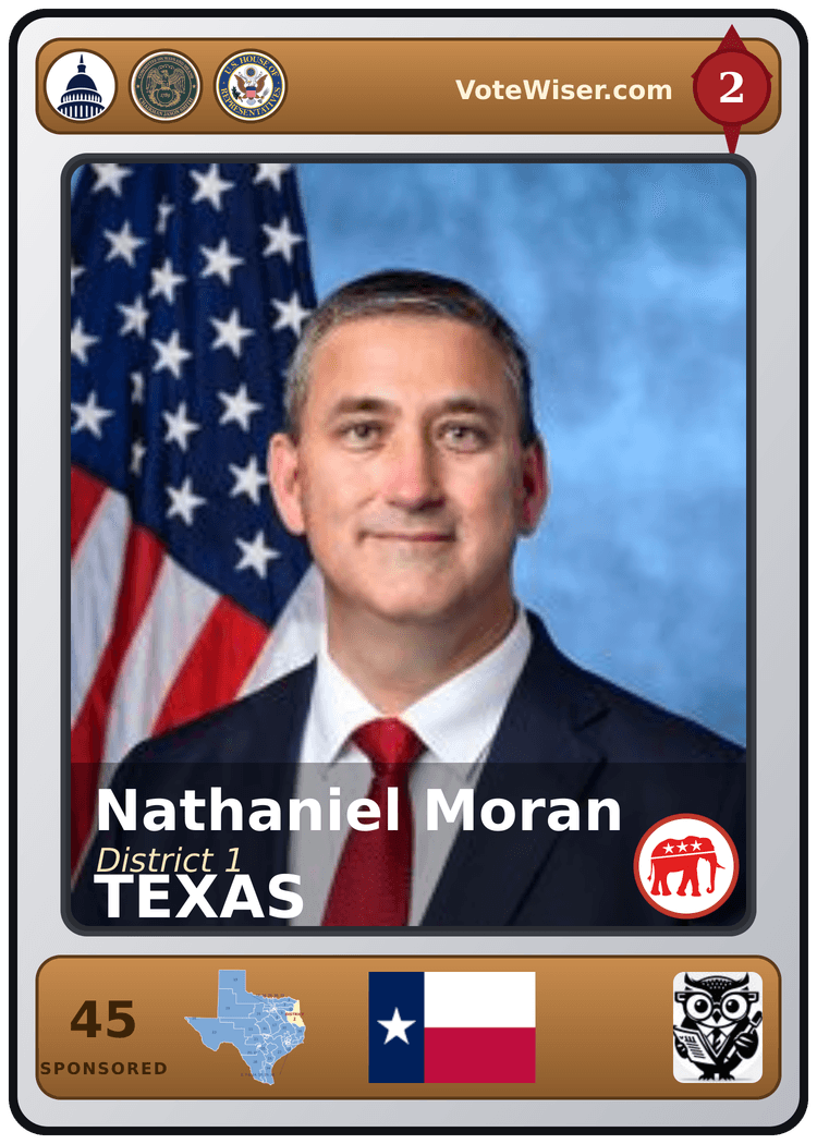 Nathaniel Moran trading card
