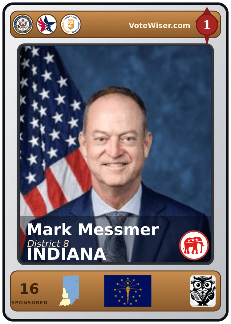 Mark B. Messmer trading card