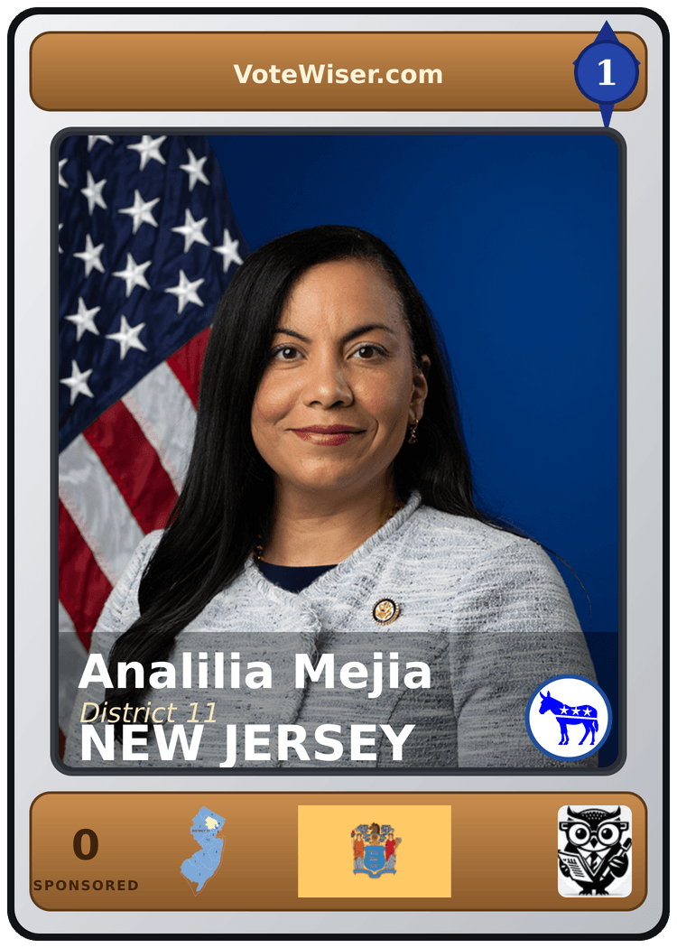 Analilia Mejia trading card