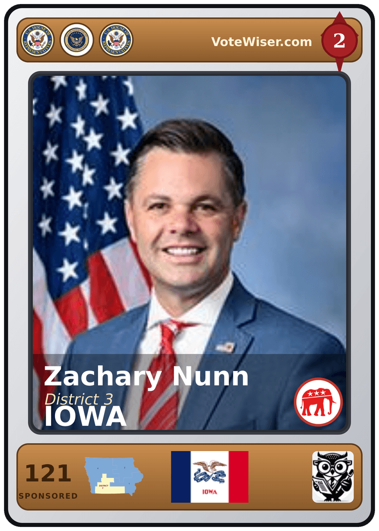 Zachary Nunn trading card