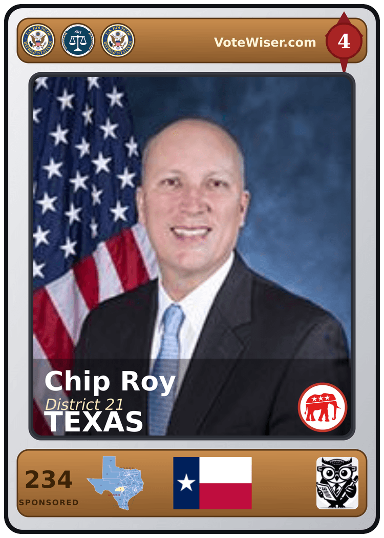 Chip Roy trading card