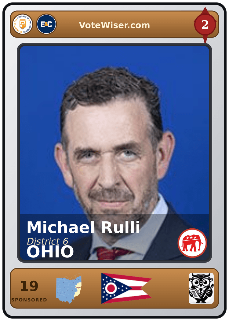 Michael A. Rulli trading card