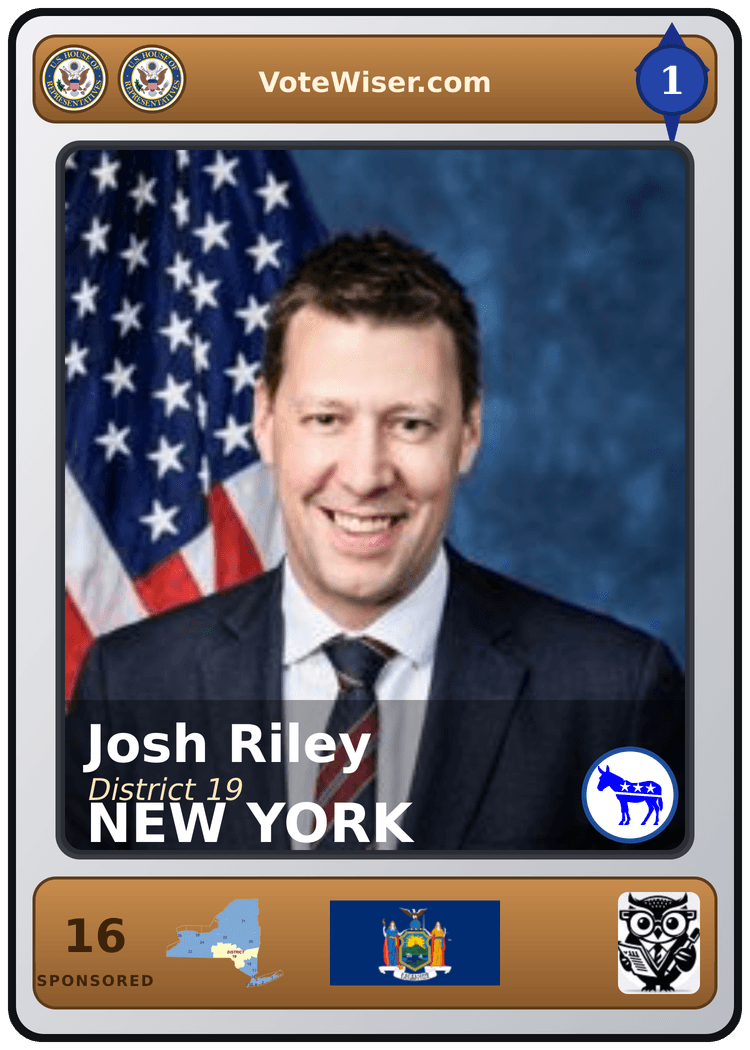 Josh Riley trading card