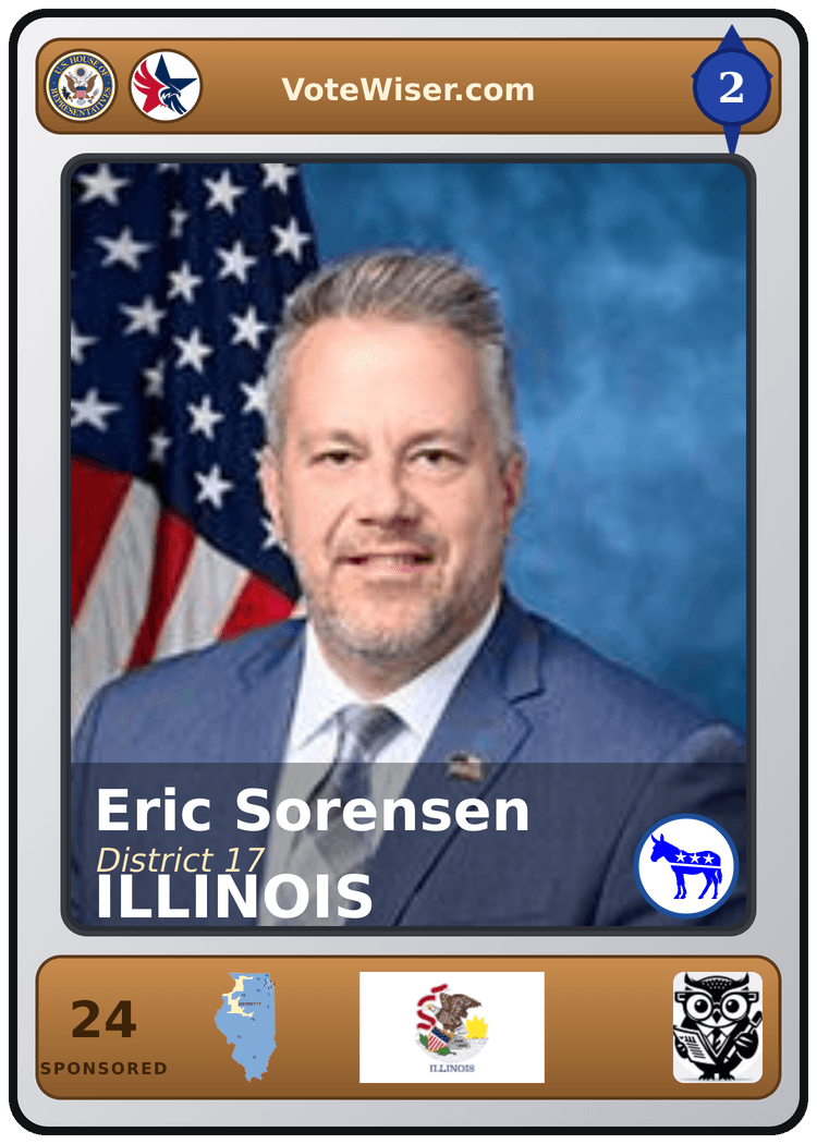 Eric Sorensen trading card