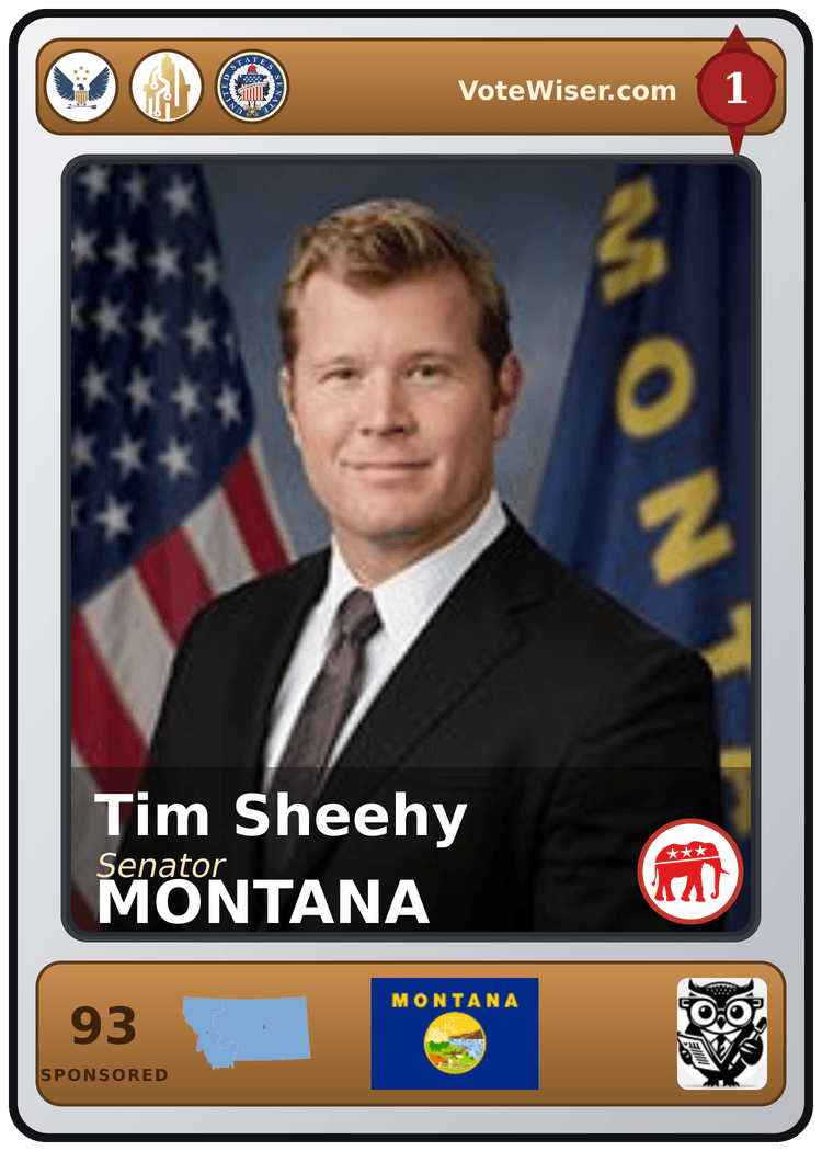 Tim Sheehy trading card