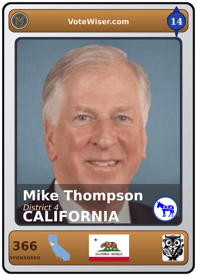 Mike Thompson trading card