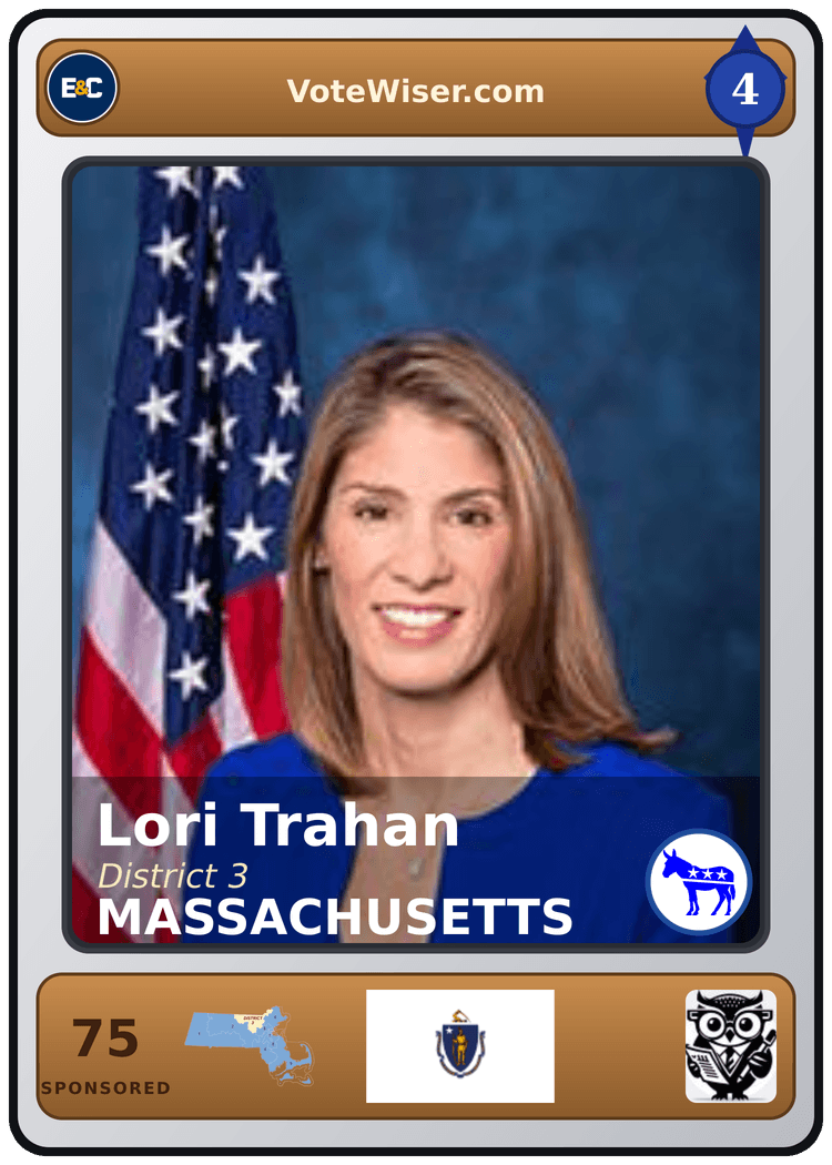 Lori Trahan trading card