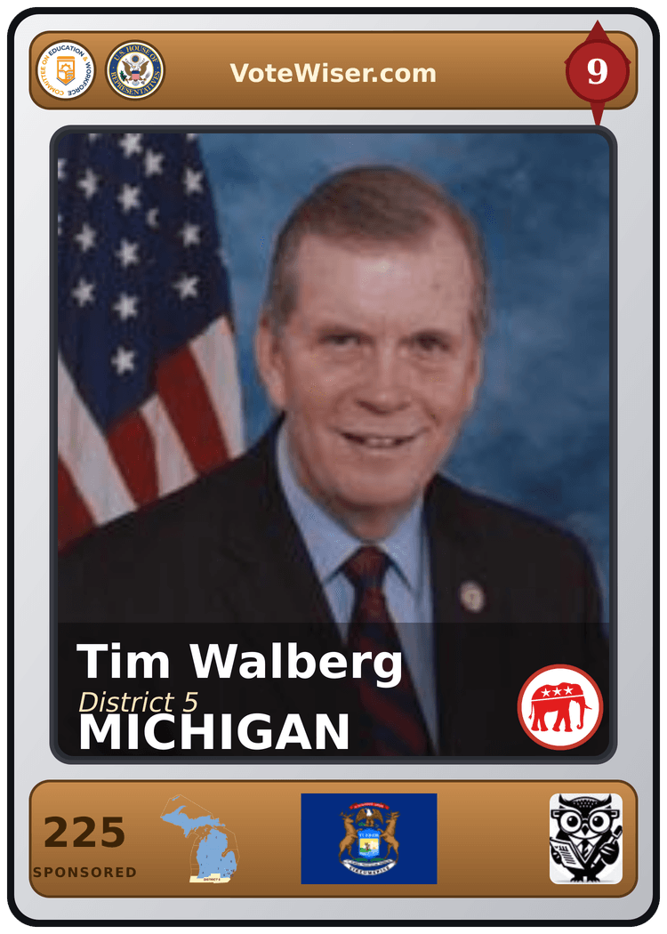 Tim Walberg trading card