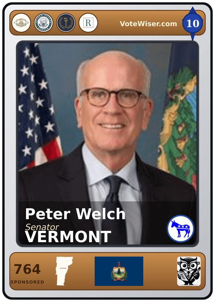 Peter Welch trading card