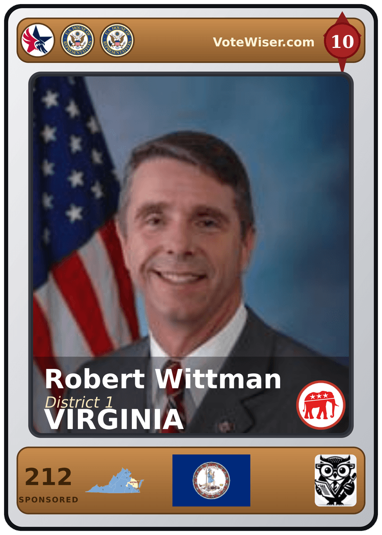 Robert J. Wittman trading card