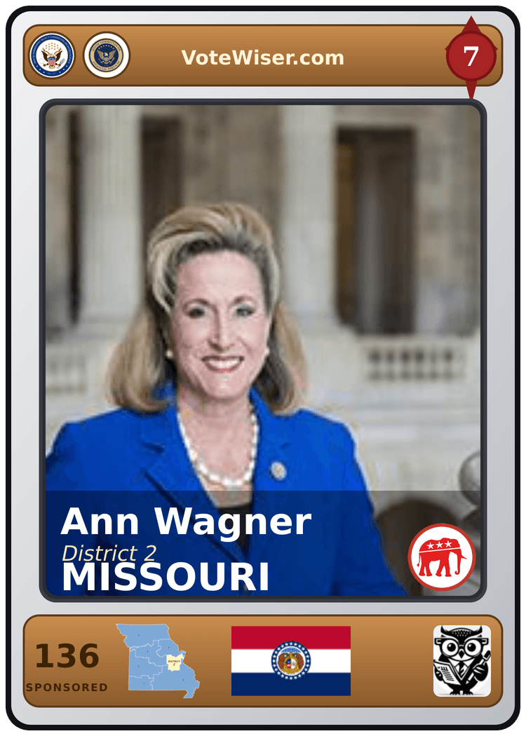 Ann Wagner trading card
